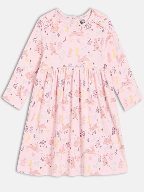 Miniklub Girls Multi Printed Dress
