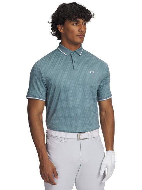 UNDER ARMOUR Blue Drive Sport Golf Polo T-Shirt-picture-35