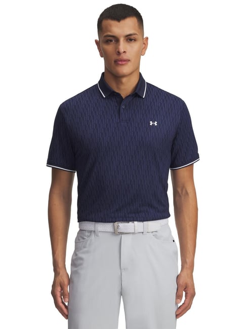 UNDER ARMOUR Blue Drive Sport Golf Polo T-Shirt-picture-22