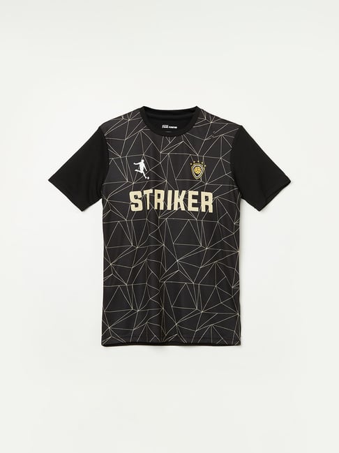 Fame Forever by Lifestyle Boys Black Printed T-Shirt-picture-27