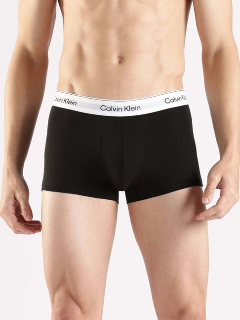 Calvin Klein Underwear Multicolor Cotton Regular Fit Trunks - Pack Of 3