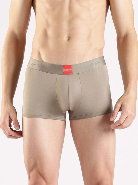 Calvin Klein Underwear Beige Regular Fit Trunks-picture-35