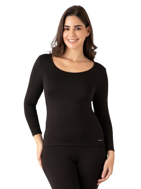 Amante Black Solid Top-picture-26