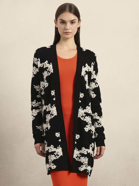 Vero Moda Black Regular Fit Printed Cardigan-picture-37