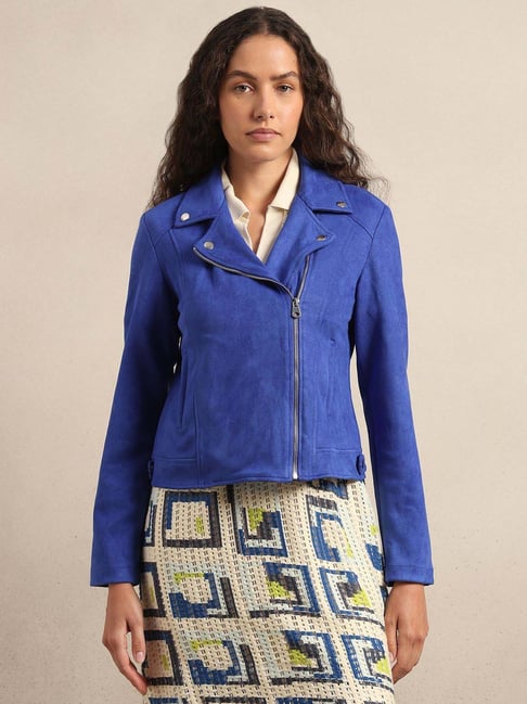 Vero Moda Blue Regular Fit Jacket-picture-32