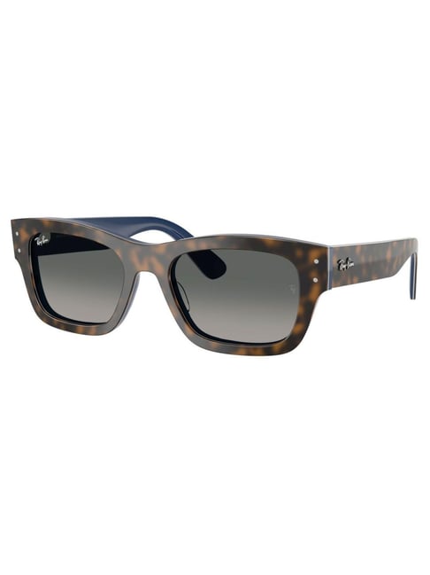 Ray-Ban Plus Grey Gradient Rectangular Unisex Sunglasses-picture-18