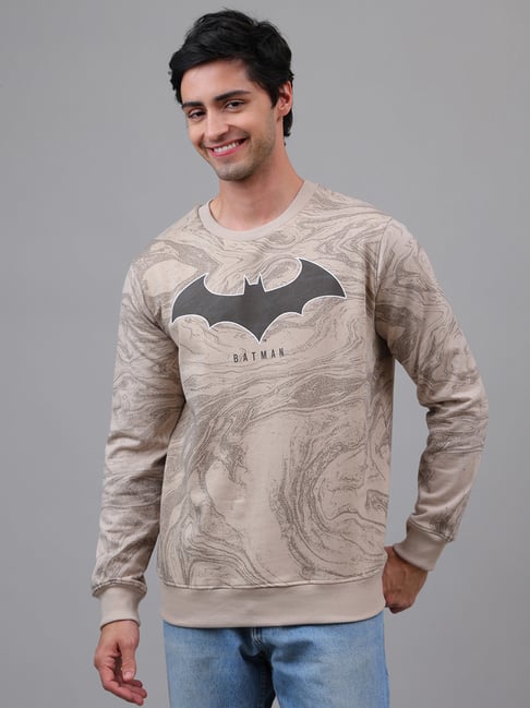 Free Authority Batman Printed Regular Fit Sweatshirt For Men-picture-48