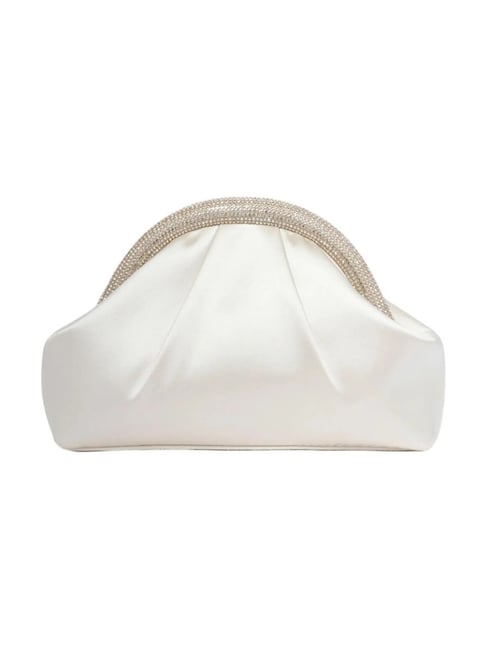Shayla Shiny Frame Clutch