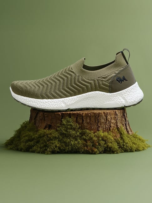 Neemans Men's Flex Weave Green Walking Shoes-picture-39