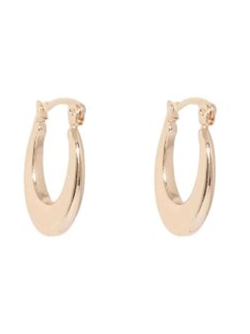Gigi Gold Plated Hoop Earring