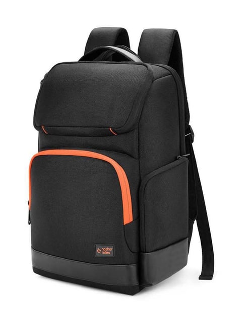 Nasher Miles Black Fordham Corporate Laptop Backpack