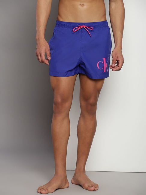 Calvin Klein Jeans Blue Regular Fit Shorts