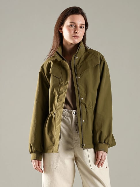 Tommy Hilfiger Green Regular Fit Jacket-picture-18