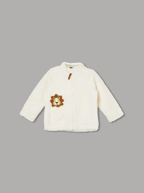 Juniors by Lifestyle Boys White Applique Sweatshirt-picture-29