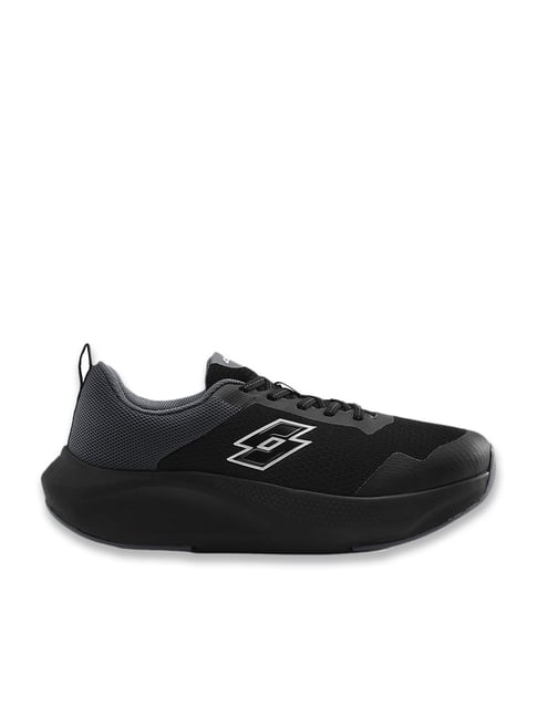 Lotto Men's Black & Grey Running Shoes