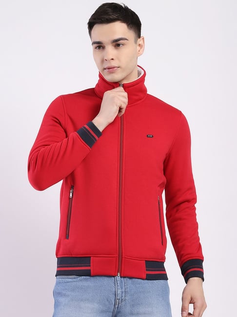 Monte Carlo Red Regular Fit Sweatshirt-picture-27