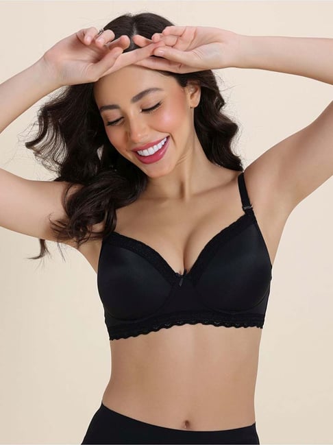 Zivame Black Regular Fit Bra-picture-25