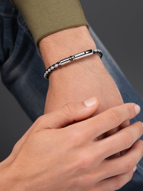 Police Black Modish Casual Bracelet-picture-45