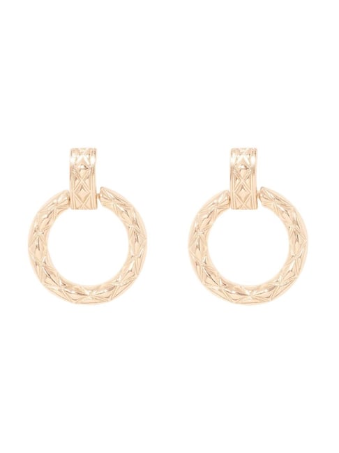 forever new Peggy Round Texture Earring-picture-10
