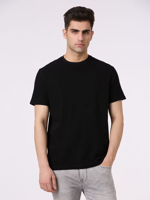 Pepe Jeans Black Cotton Slim Fit T-Shirt-picture-37