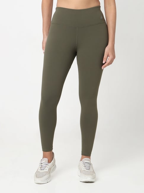R&B Olive Mid Rise Tights-picture-37