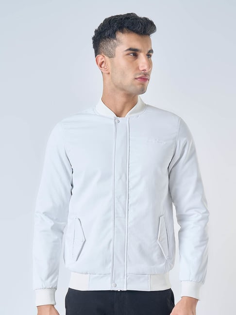 7 Alt By Pantaloons White Regular Fit Graphic Jacket-picture-34