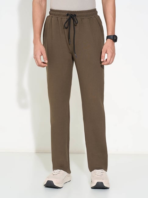 Ajile By Pantaloons Green Regular Fit Trackpants-picture-42