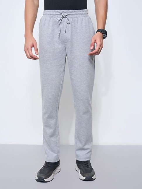 Ajile By Pantaloons Grey Regular Fit Printed Trackpants-picture-37