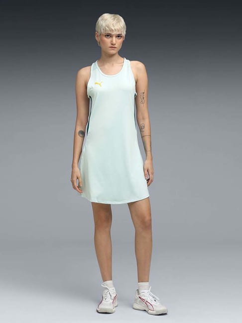 Puma Green Slim Fit Sports Dress