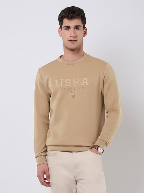 u.s. polo assn. U.S.Polo Association Brand Embossed Regular Fit Sweatshirt-picture-40