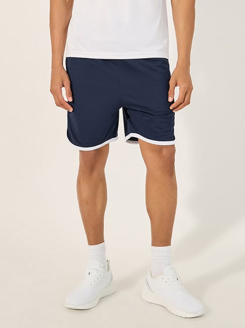 Styli Navy Regular Fit Sports Shorts-picture-40