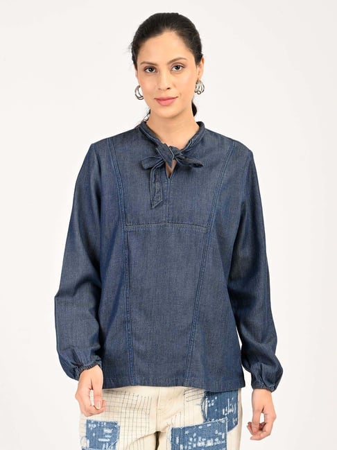 Levi's Blue Relaxed Fit Top-picture-36