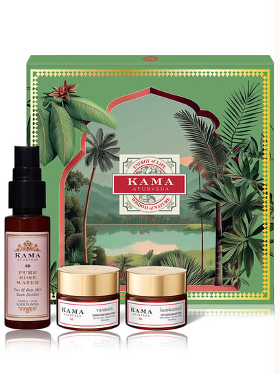 Buy KAMA AYURVEDA Brightening Facecare Gift Set for Online @ Tata CLiQ