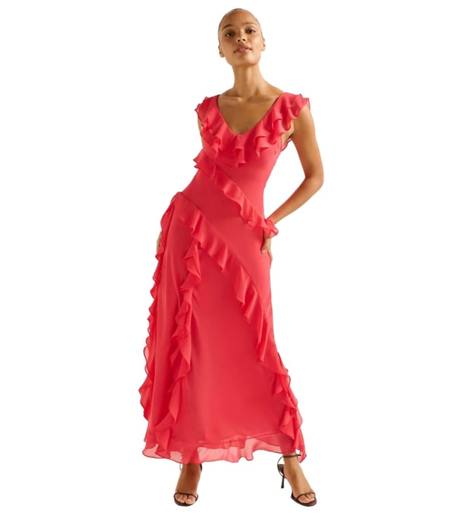 Kylee Draped Midi Dress
