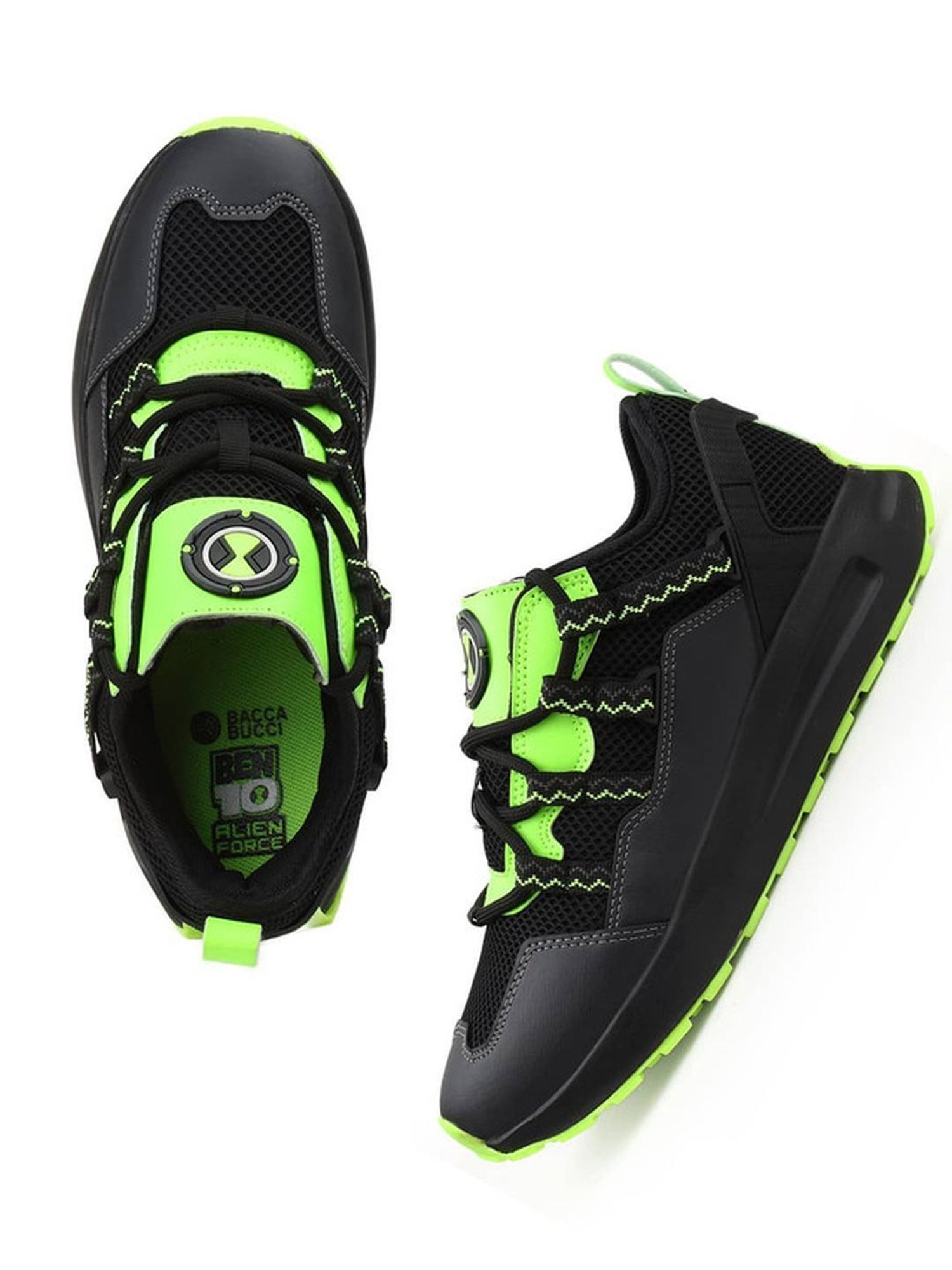 Bacca Bucci Men's BEN 10 Neon Circuit Casual Sneakers
