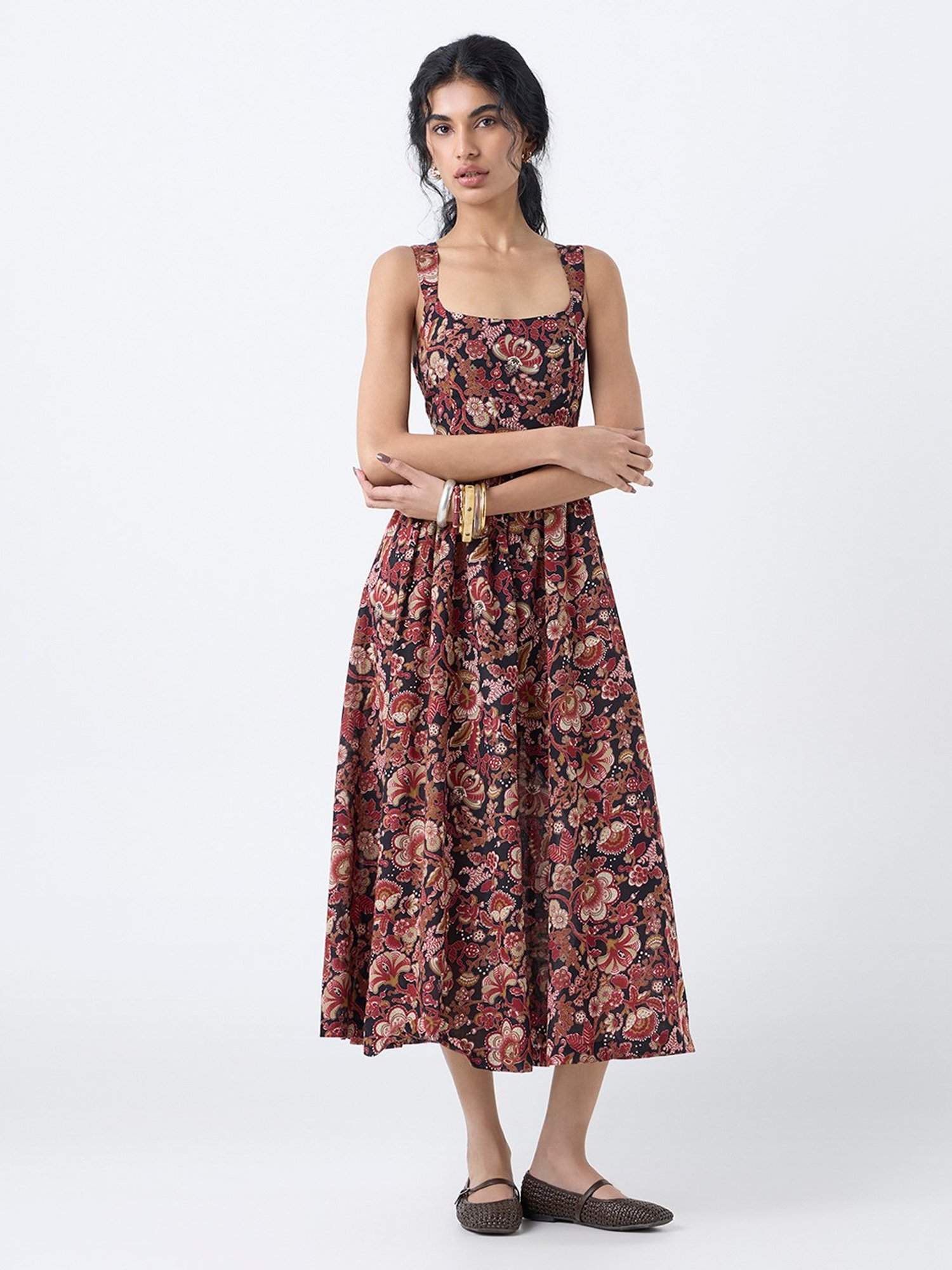 (取寄) メイドウェル レディース カディ ドレス Madewell women Kaddy Dress Watermelon FLUTED SLEEVELESS MERMAID DRESS (取寄) メイドウェル レディース