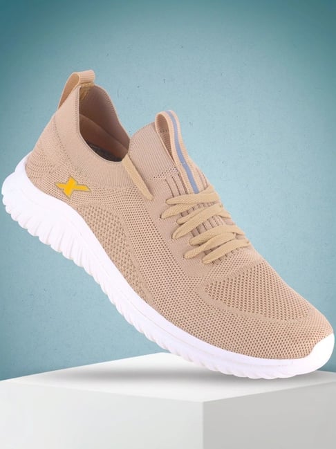 Sparx Men's Beige Running Shoes