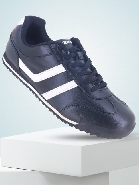 Sparx Men Black & White Sneakers