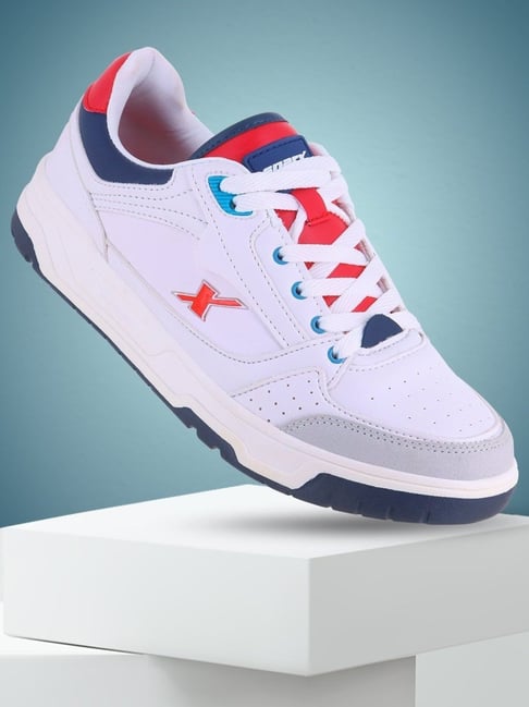 Sparx Men's White Sneakers-picture-23