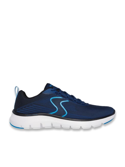 Skechers Men's FLEX ADVANTAGE 5.0 - SPREELO Navy & Blue Running Shoes-picture-17