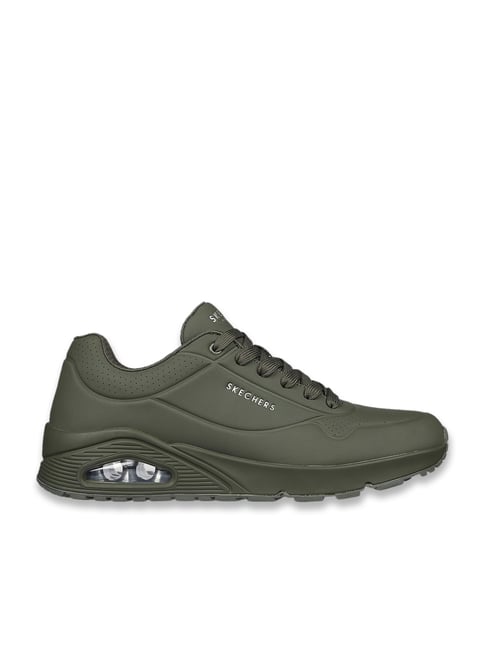 Skechers Men's UNO - STAND ON AIR Black Running Shoes-picture-34