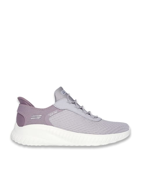 Skechers Women's BOBS SQUAD CHAOS - IN COLOR Lavender Running Shoes-picture-41