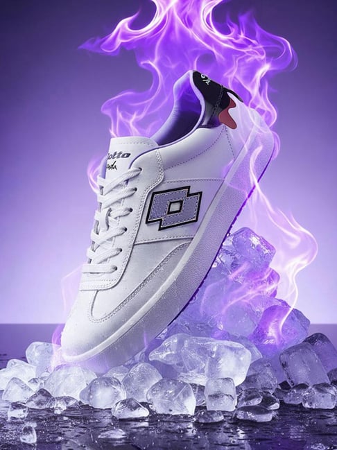 Lotto Women's Brasil Select OG Lilac & Purple Sneakers