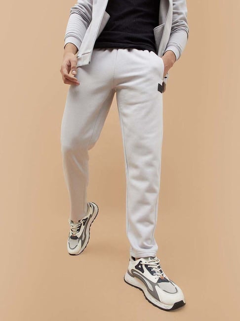 Kappa Light Grey Regular Fit Sports Trackpants-picture-13