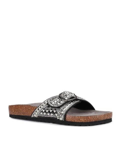 Inc.5 Women's Silver Casual Sandals