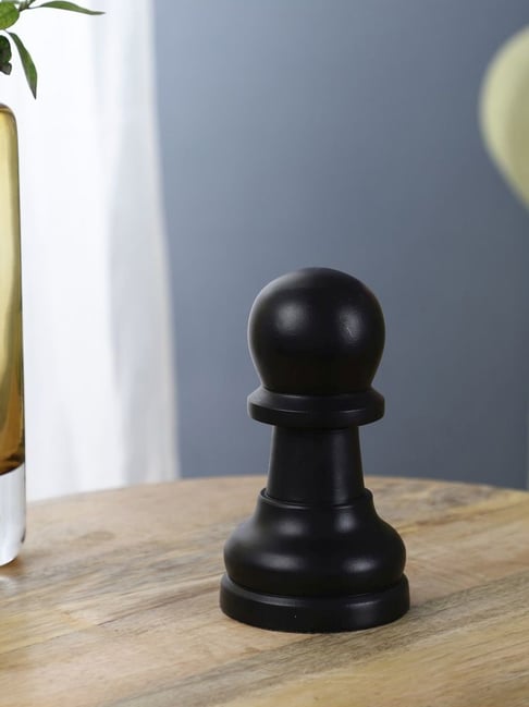 De Maison Decor Silver Aluminium Antique Chess Pawn Over-Size-picture-21