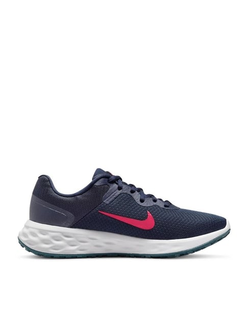 Nike Men's REVOLUTION 6 NN |Shoes -Women Blue Ruuning Shoes-picture-48