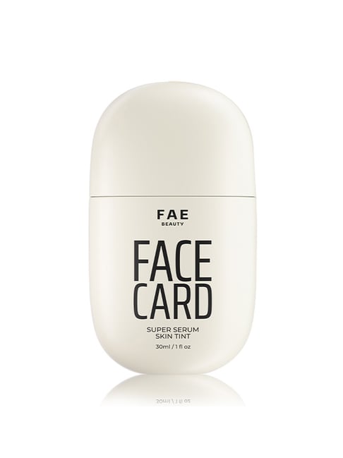 FAE Beauty Face Card Skin Tint Serum Foundation 41O Warm Olive - 30 ml-picture-10