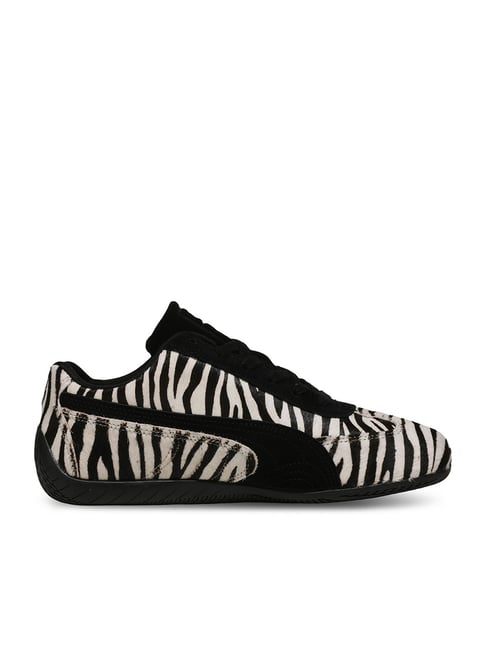PUMA Women's Speedcat Warm White & Black Sneakers-picture-27