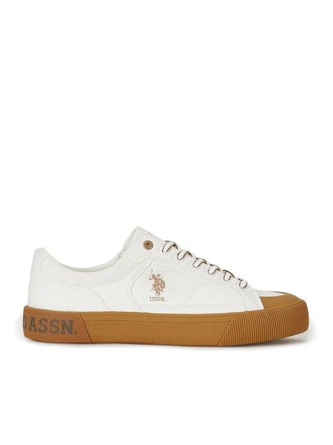 U.S. Polo Assn. Men's 2FD-RUBEN 3.0 Off-White Sneakers